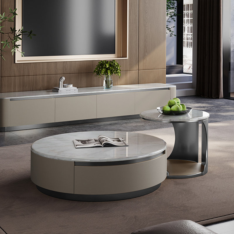 Table basse Luxury, H 15,7 po x l 31,5 po x P 31,5 po