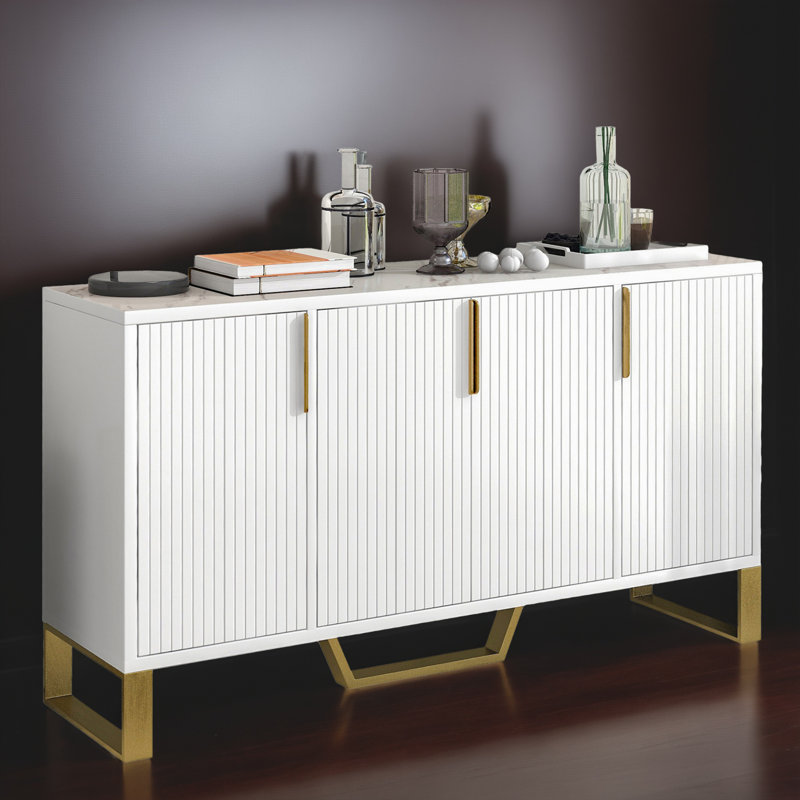 Console Soperton, Blanc