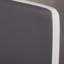 Chaise d'appoint grise Salerno