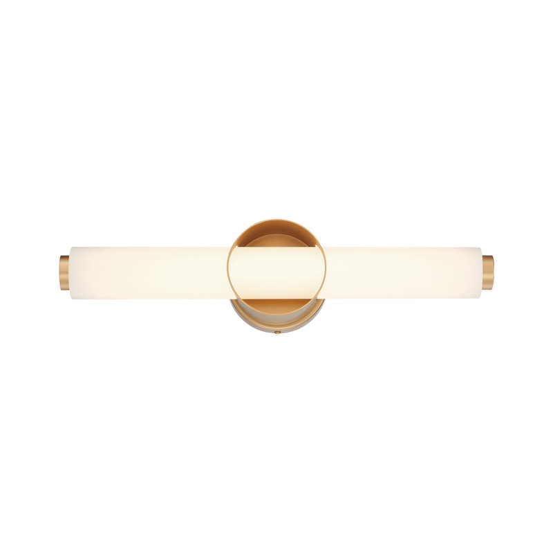 Dimmable LED Bath Bar, Gold