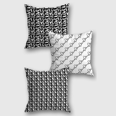 100% Micro Honeycomb Fabric Reversible Pillow Cover