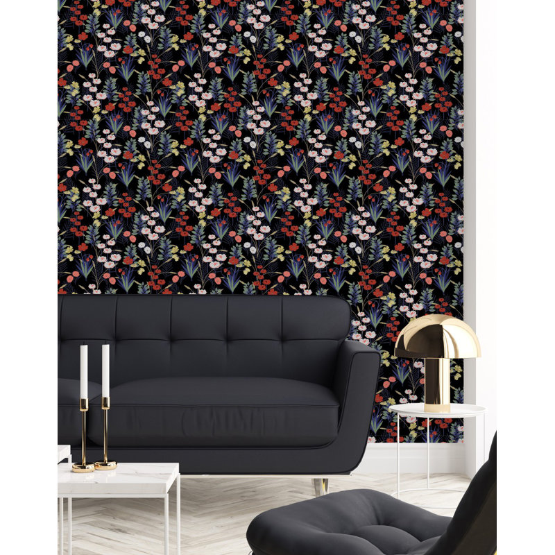 Panneau de papier peint, L 2,08 pi x L 10,42 pi