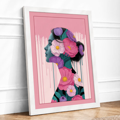 Blooming Mind Botanical - Framed Print