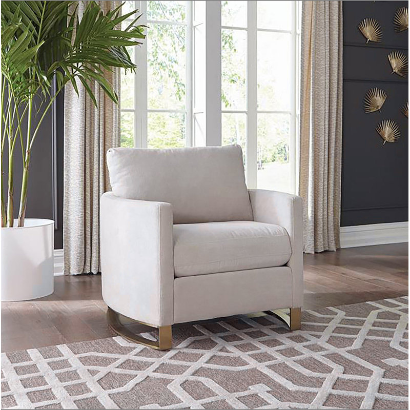Fauteuil Rufo, Beige Fabric