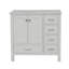 Ensemble de meuble-lavabo simple 36 po Claudett-668339372-668345599