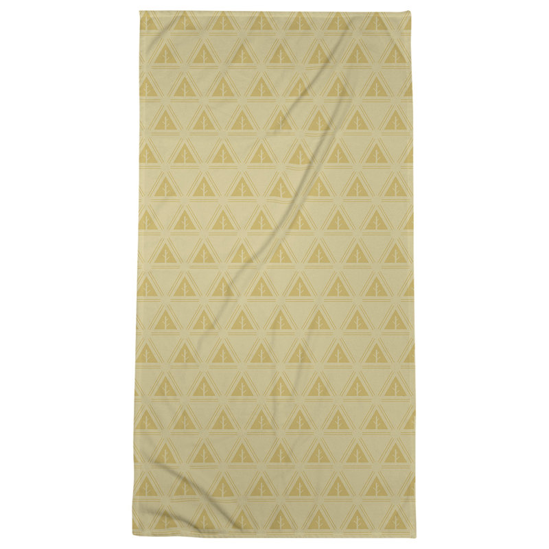Barbra Beach Towel, Light Yellow/Dark Yellow