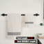 Porte-serviettes mural 27 pouces en acier inoxydable 304-112993612