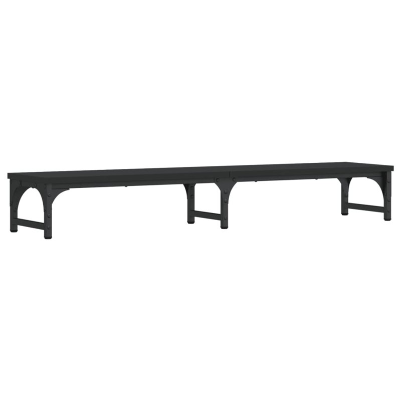 Millers Monitor Stand, 15.5cm H x 41.3cm W x 23cm D, Black