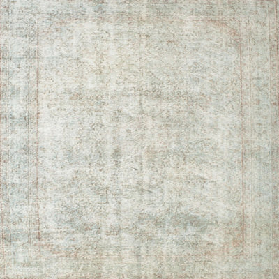 Tapis beige/gris traditionnel Monhegan