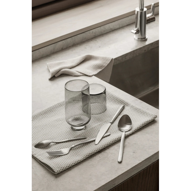 Flow 14 oz. Drinking Glass, Smoke