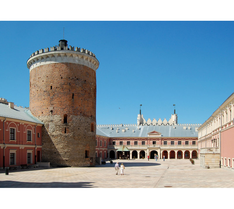 Lublin Castle Courtyard