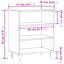 Aamanee 70cm H x 57cm W Standard Bookcase-2116864221
