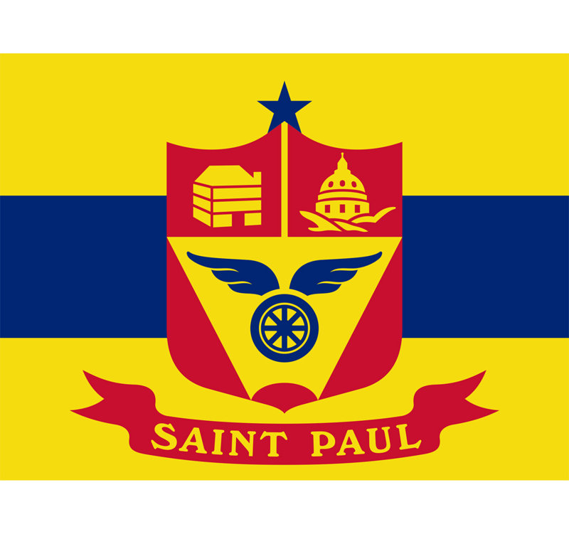 St. Paul, Minnesota, 14" H x 18" W