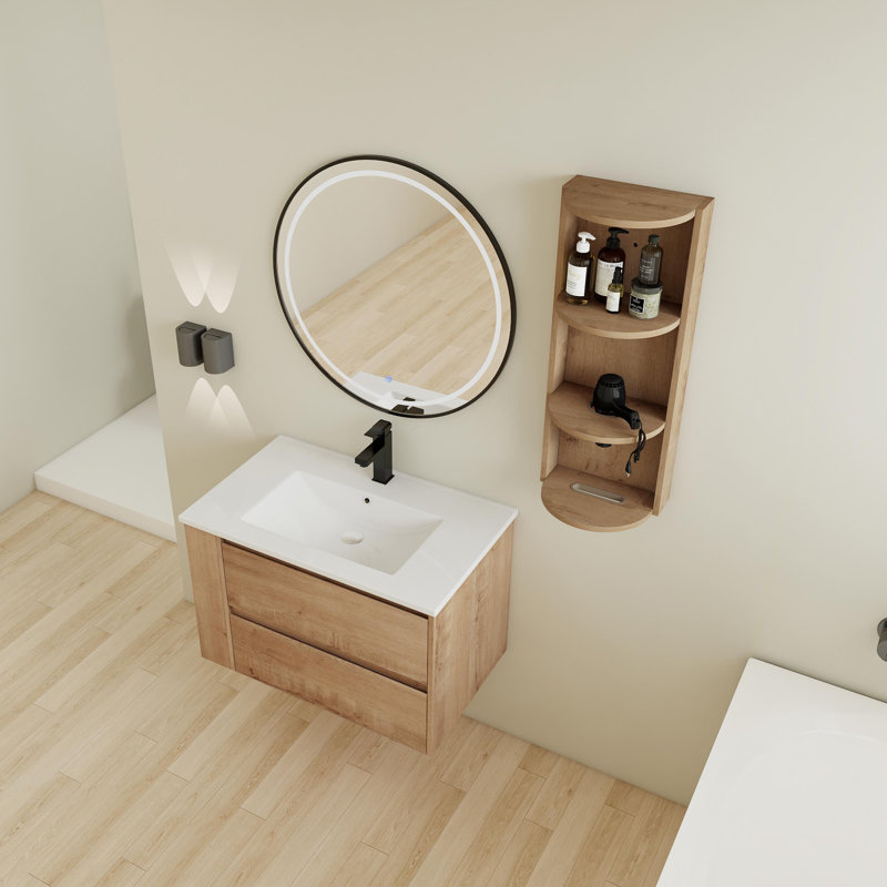 Wall-Mounted Bathroom Vanity