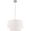 Lustre classique à 1 lumière avec abat-jour