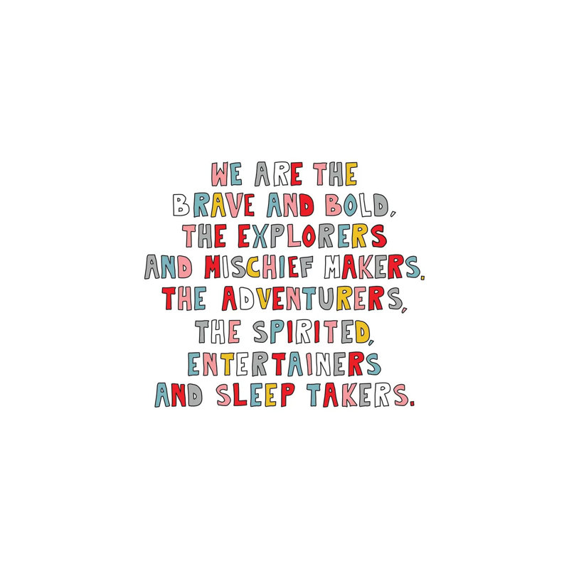 We Are The Young - Multicolour - Wrapped Canvas Print, 66.04 cm H x 45.72 cm W