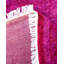 Tapis rose / ivoire Overyed One-of-a-Kind Round 6 pi 1 po x 6 pi 1 po