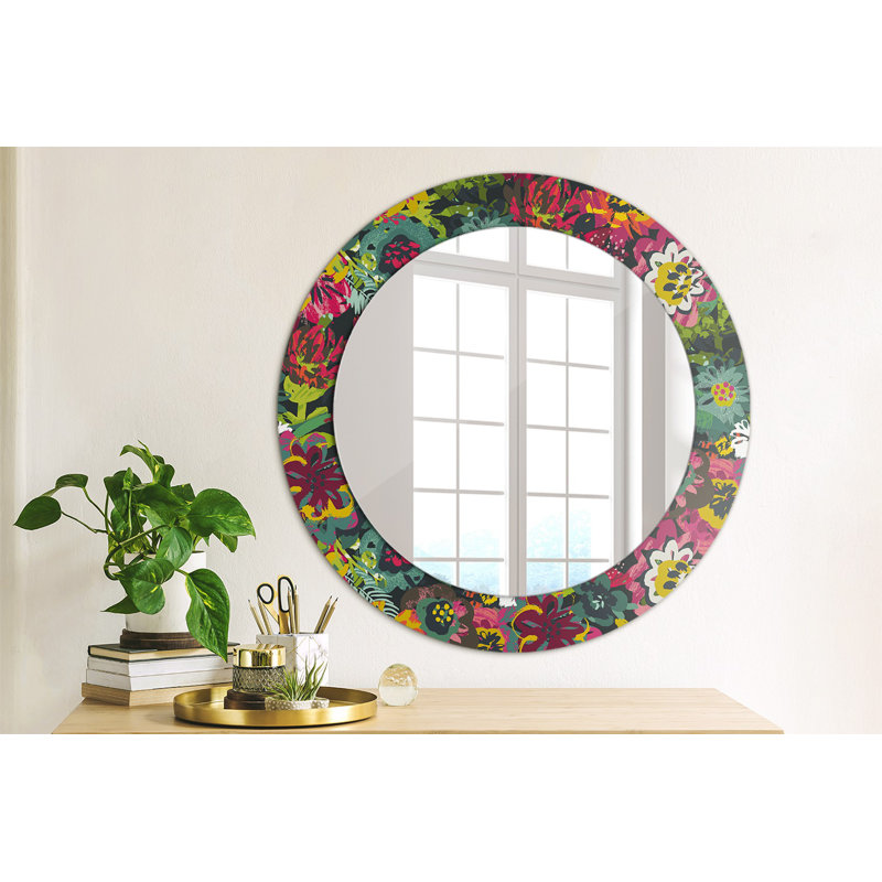 Huldar Glass Flat Wall Mirror