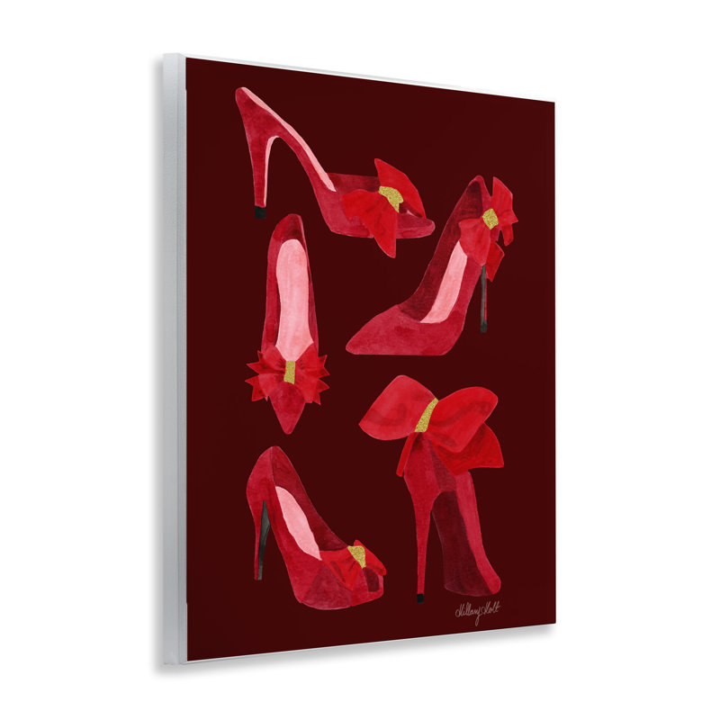 Ruby Red Shoes Wall Plaque, design by Hillary Holt