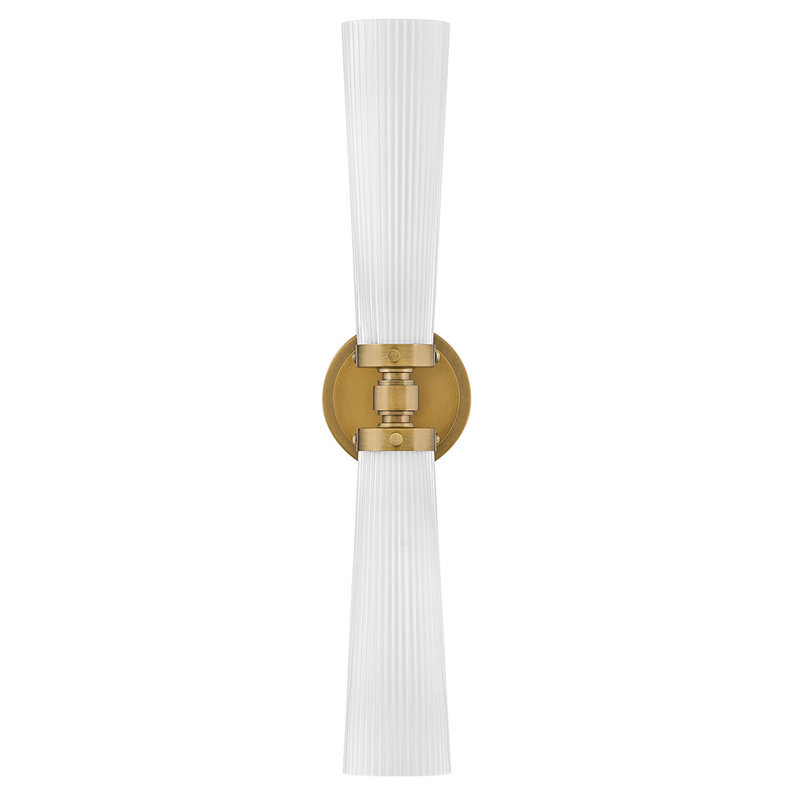 Jude 2 - Light Bath Sconce, Heritage Brass