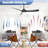 52 Inch Modern Ceiling Fan With 18W Led Light And Remote Control 3 Abs Blades Noiseless Reversible Dc Motor-1234841418-1234841416