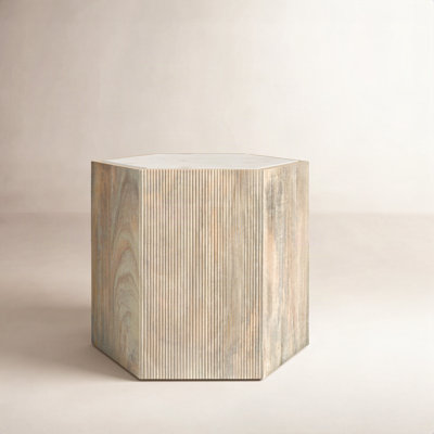 Tiney Marble Top End Table