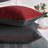 Connery Fringed Velvet Reversible Throw Pillow