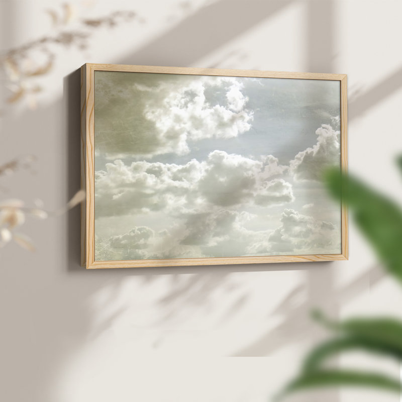 Sky Scrapers IV - impression encadrée - réaménageable, H 22 po x l 28 po, Naturel
