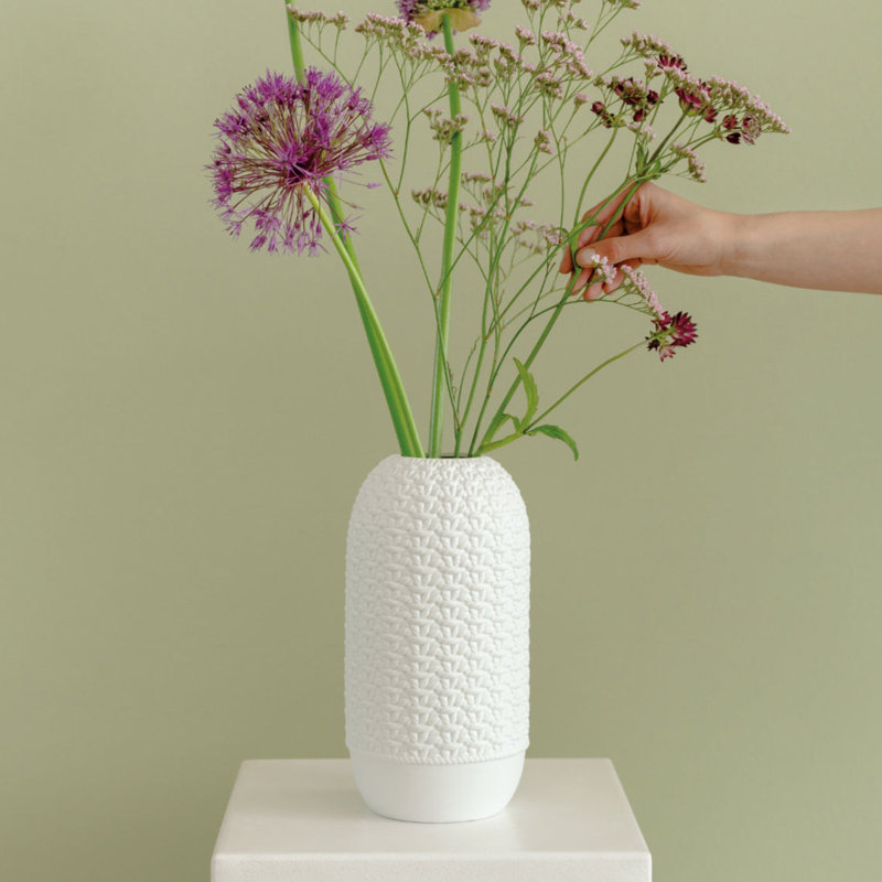 Knit Porcelain Vase
