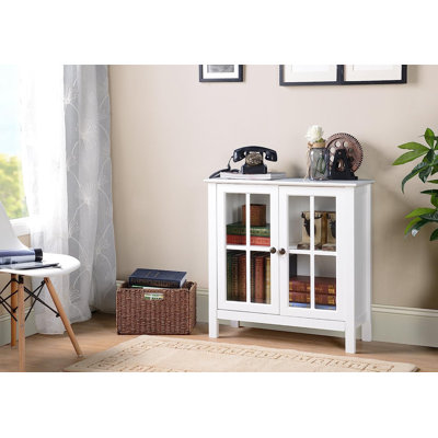 Solid Wood Accent Cabinet