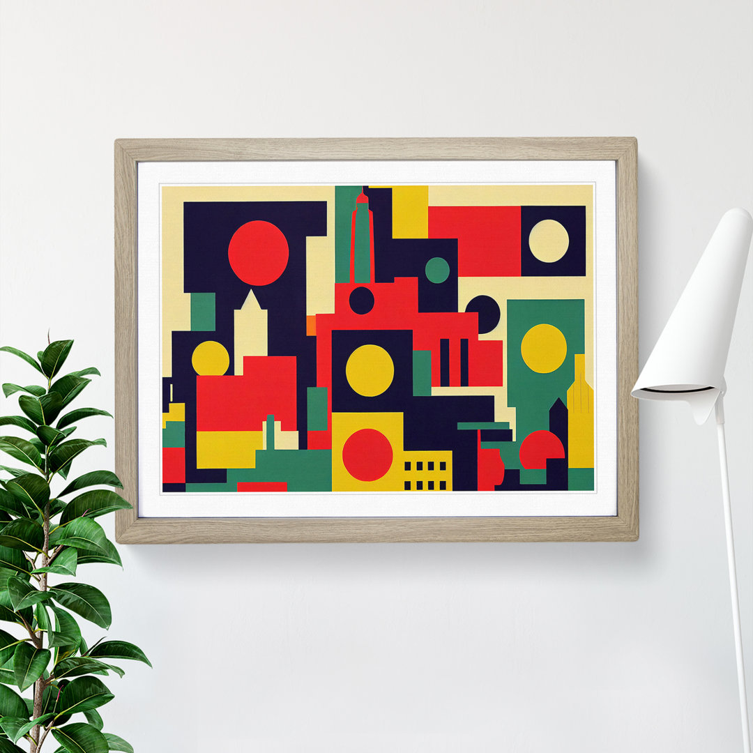 Astonishing Abstract Skyscrapers - Single Picture Frame Print