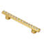 Caché 4 inches c.c. pull with flared feet with center of Swarovski Clear Crystals in Chalice-1462733158-1462733154