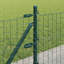Vidaxl Fence With Posts Steel-116798132-116798134