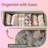 Drawer Organizers, Dresser Divider Organizers, Set Of 12, Foldable Fabric Storage Boxes For Socks, Underwear, Bras, Ties