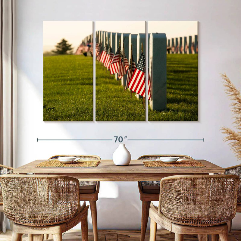 Lelend Graves On Memorial Day, 42" H x 65" W