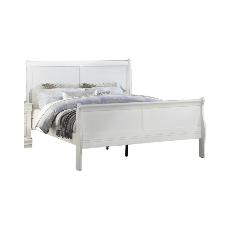 Mobilier de chambre à coucher Sleigh Design, Lit simple