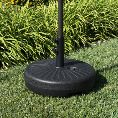 Verona Round Hard Plastic Free Standing Umbrella Base
