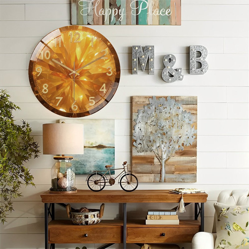 Horloge murale 12 po