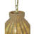 Rustic Twisted Rope Pendant Light with Gold Chain – Handcrafted Boho Hanging Ceiling Fixture for Dining Room, Living Room, Bedroom, or Kitchen – Natural Rattan Woven Rope Design, E26 Bulb Compatible (16"/24")-1080770617