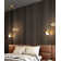 2 - Light Sphere Chandelier Ceiling Light With Crystal Accents