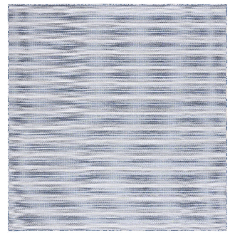 Tribeca 231 Area Indoor/Outdoor Area Rug In Blue, Square 6'5"