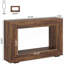 Console de 47 po en bois, canapé-lit long en bois étroit, console d'entrée de salon-1171447791