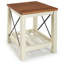 Solid Wood End Table-18386276
