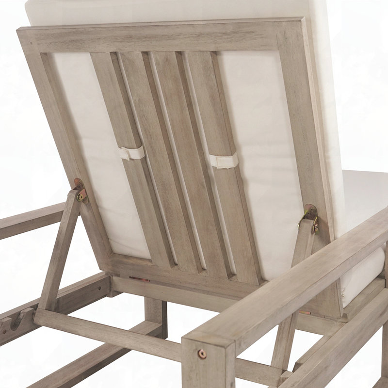 Chaises longues d'extérieur, Gris