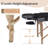 Folding Massage Table Adjustable Spa Bed With Neck Massager-122511219