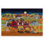 « the grange danse », reproduction de peinture à l’acrylique sur toile tendue-30396197