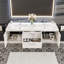 Meuble-lavabo mural double 72 po avec comptoir en acrylique Aberdeen-88597370