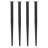 Inbox Zero Nicklow Tapered Post Table Legs-1157827301