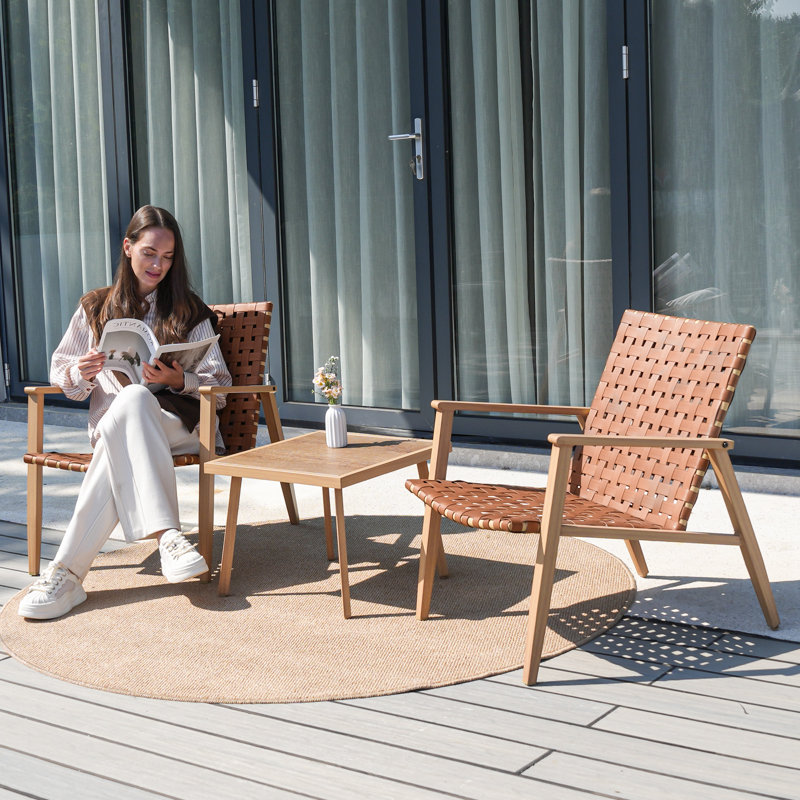 Aracele 2 - Person Patio Conversation Set