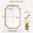 Laritha Bathroom/Vanity Mirror with Wood Frame-316077310-296611954